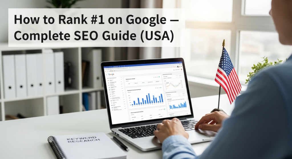 How to Rank #1 on Google: Complete SEO Guide for Beginners